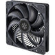 Silverstone air penetrator 184i pro case fan (zwart, 180 x 180 x 32 mm, pwm)