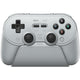 8bitdo pro 3 bluetooth gamepad (grijs zwart, switch 1 2, pc, android, 2.4 ghz bluetooth usb)
