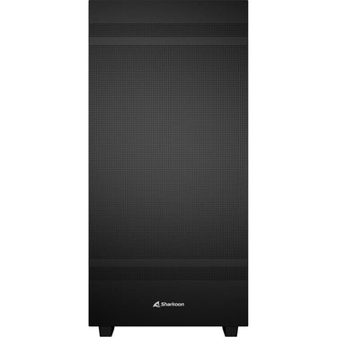 Sharkoon rebel c50 black midi tower behuizing (zwart | 2x usb-a | 1x usb-c)