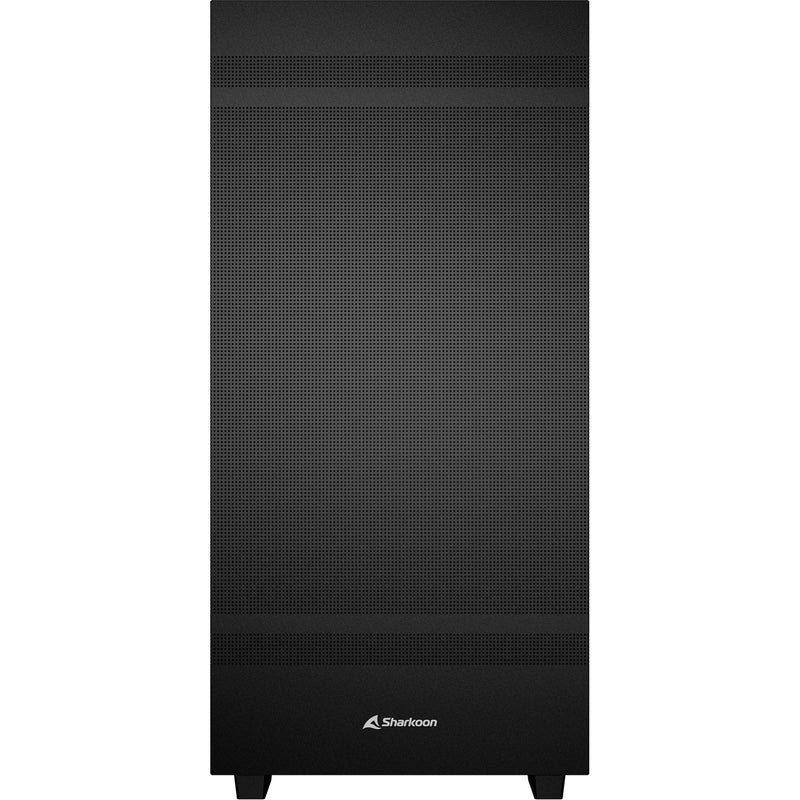 Afbeelding laden in galerijviewer, Sharkoon rebel c50 black midi tower behuizing (zwart | 2x usb-a | 1x usb-c)
