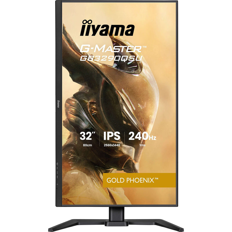 Afbeelding laden in galerijviewer, Iiyama g-master gold phoenix gb3290qsu-b1 31.5 gaming monitor (zwart (mat), 2x hdmi, displayport, 2x usb-a, 2x usb-b, 240 hz)
