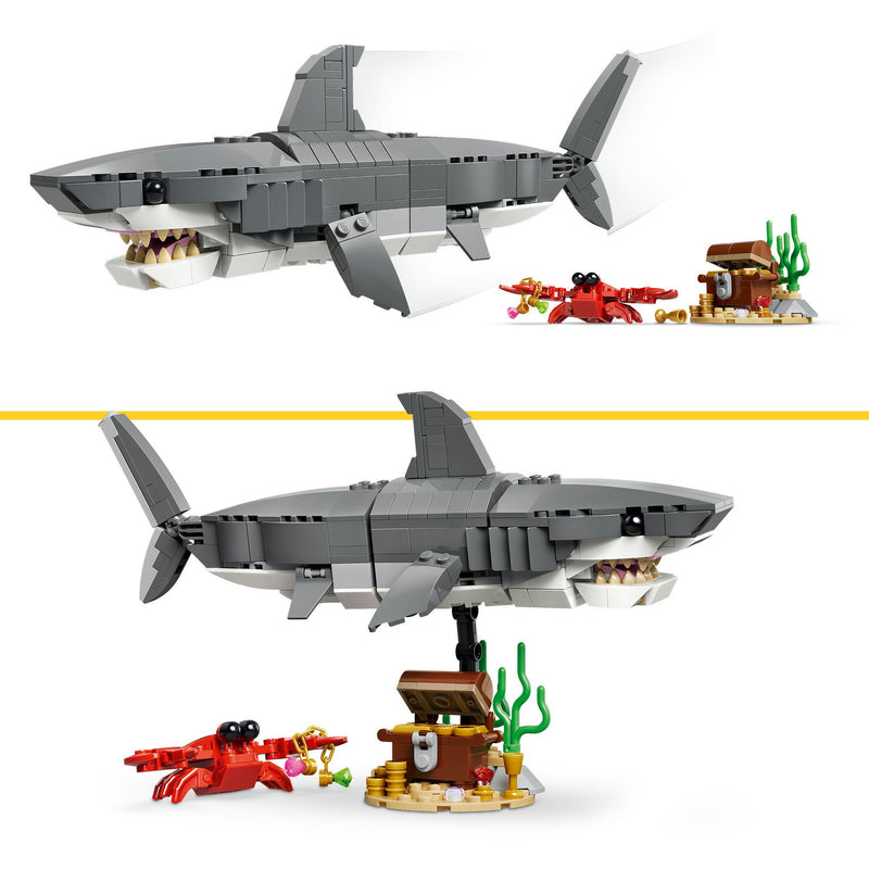 Afbeelding laden in galerijviewer, Lego creator 31381 woeste haai met schatkist
