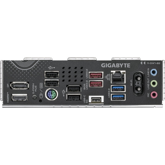 Gigabyte b850 eagle wifi6e socket am5 moederbord (zwart grijs, raid, gb-lan, wi-fi 6e, bt, sound, atx)