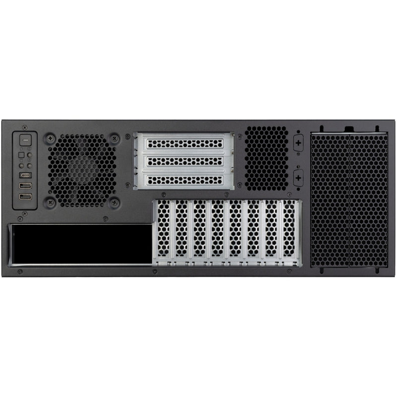 Afbeelding laden in galerijviewer, Silverstone rm47-502-i rack behuizing (zwart)
