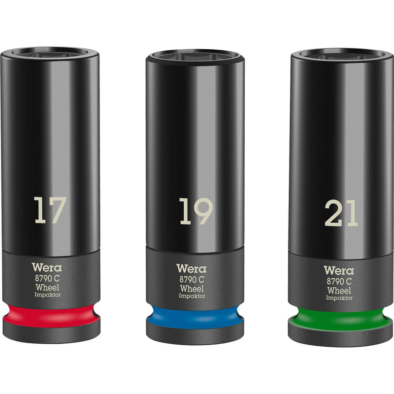 Afbeelding laden in galerijviewer, Wera wheel impactor c set 1 dopsleutel (3-delig, met velgbescherming)
