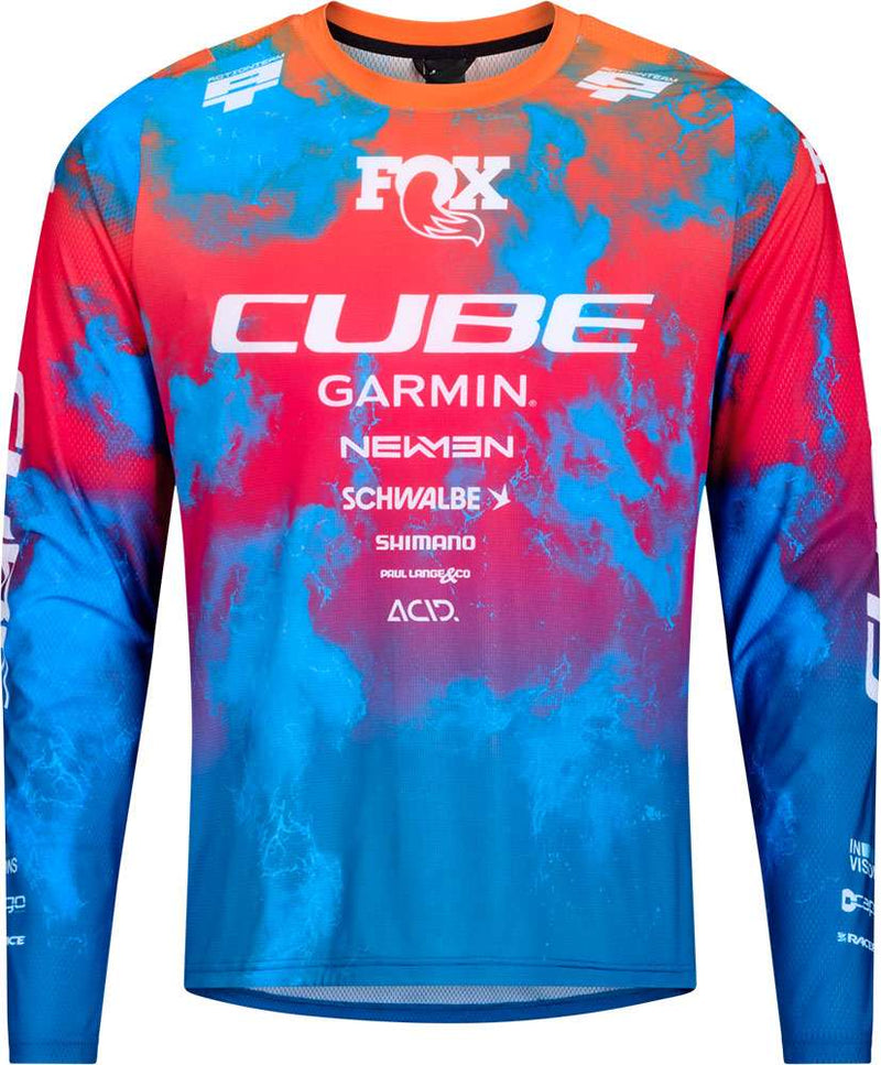 Afbeelding laden in galerijviewer, Cube x actionteam - mtb long sleeve jersey
