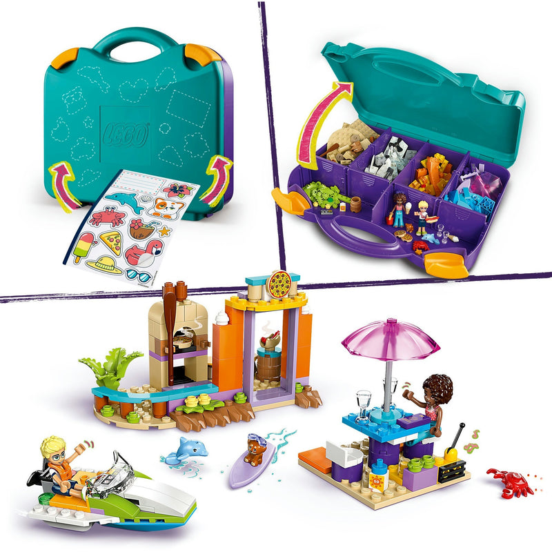 Afbeelding laden in galerijviewer, Lego friends - creatieve strandkoffer constructiespeelgoed (42672)
