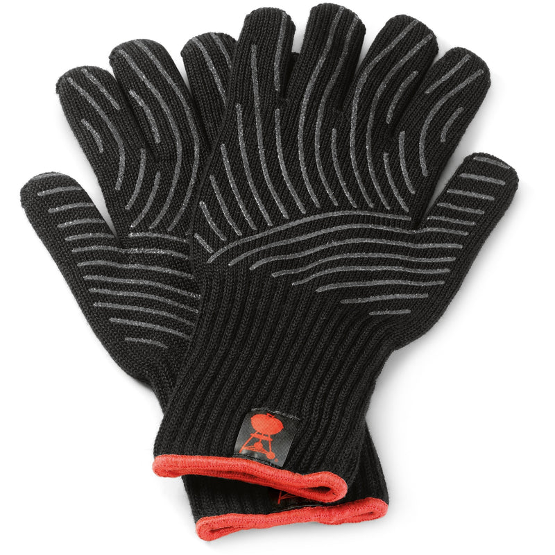 Afbeelding laden in galerijviewer, Weber premium handschoenen (zwart, maat s m)
