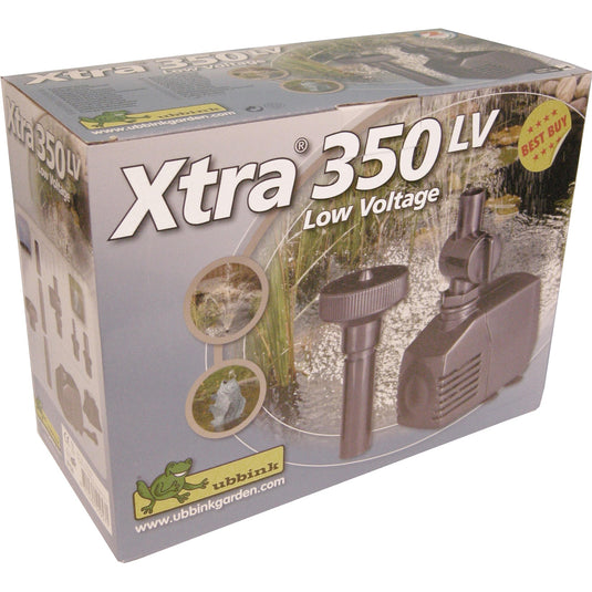 Ubbink xtra 350 lv fonteinpomp (zwart, low voltage)