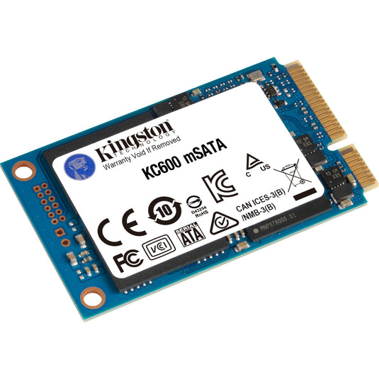 Kingston kc600 256 gb ssd (skc600ms 256g, sata 6 gb s, msata)