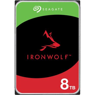 Seagate ironwolf 8 tb harde schijf (sata 600, 24 7)