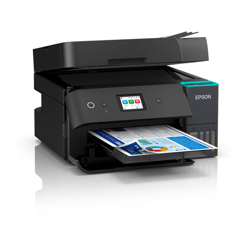 Afbeelding laden in galerijviewer, Epson ecotank et-4950 all-in-one inkjetprinter (zwart, faxen, scannen, kopiëren, wifi, inclusief tot 3 jaar inkt)
