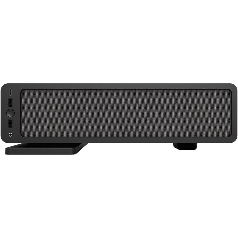 Afbeelding laden in galerijviewer, Fractal design ridge black mini tower behuizing (zwart | 2x usb-a | 1x usb-c)
