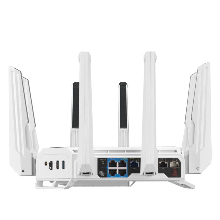 Afbeelding laden in galerijviewer, Asus rog rapture gt-be19000ai router (wit zwart)
