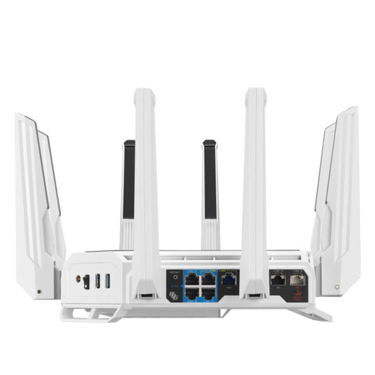 Asus rog rapture gt-be19000ai router (wit zwart)