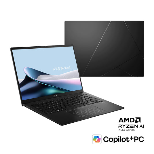 Asus zenbook 14 um3406ga-qd031w 14 copilot+ laptop (zwart | ryzen ai 7 445 | radeon 840m | 32 gb | 1 tb ssd)