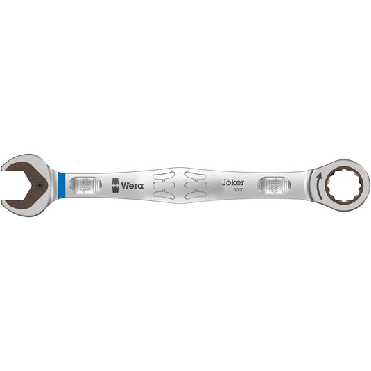 Wera 9631 magneetstrip 6000 joker 2 steek-ringratelsleutelset moersleutel (5‑delig)