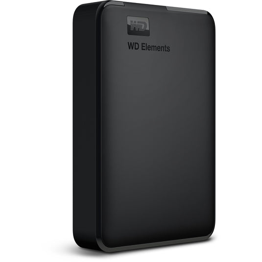 Wd elements portable 5 tb externe harde schijf (zwart, bu6y0050bbk-wesn, micro-usb-b 3.2 (5 gbit s))