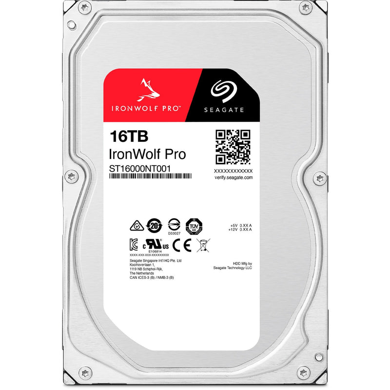 Afbeelding laden in galerijviewer, Seagate ironwolf pro 16 tb harde schijf (st16000nt001, sata 600, 24 7)
