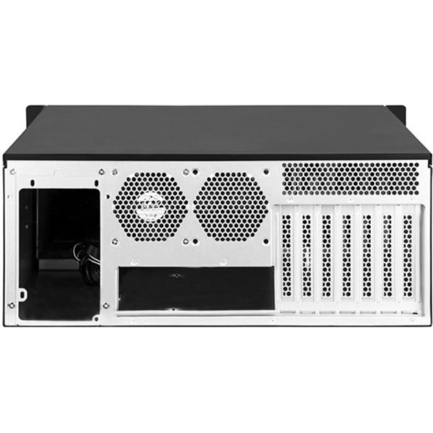Afbeelding laden in galerijviewer, Silverstone rm42-502 rack behuizing (zwart | 2x usb-a 3.2 (5 gbit s) | 1x usb-c 3.2 (5 gbit s) | 2x audio)
