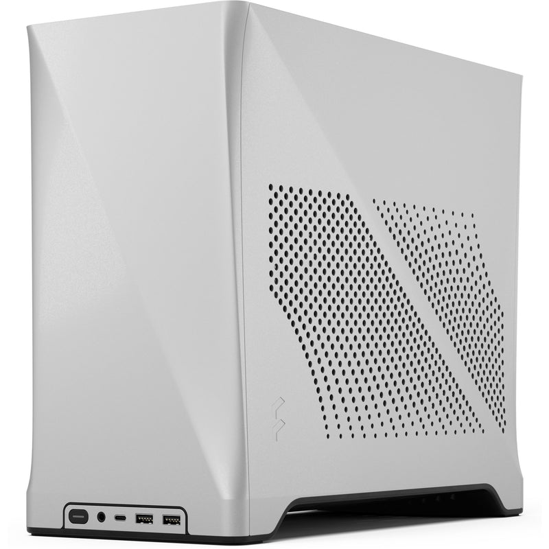 Afbeelding laden in galerijviewer, Fractal design era 2 silver mini tower behuizing (zilver | 2x usb-a | 1x usb-c)
