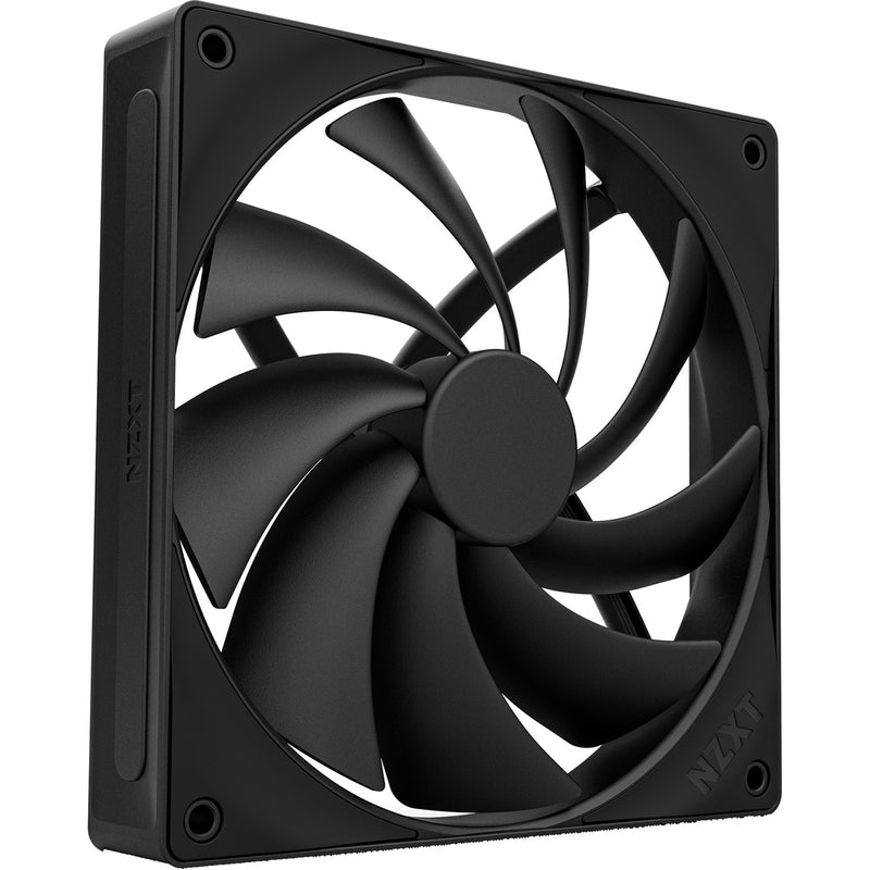 Afbeelding laden in galerijviewer, Nzxt f140q case fan (zwart, 140 x 140 x 25 mm, pwm)
