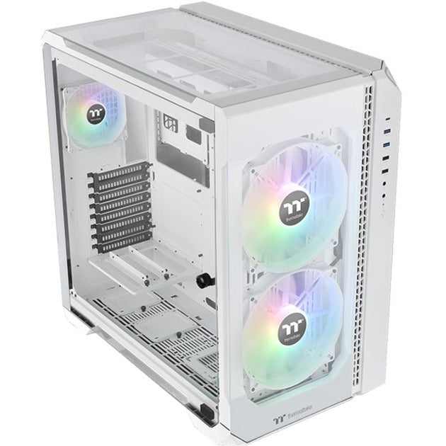 Afbeelding laden in galerijviewer, Thermaltake view 51 tg snow argb edition midi tower behuizing (wit | 4x usb-a | 1x usb-c | rgb | window)
