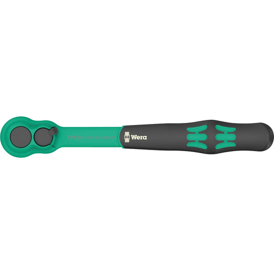 Wera 8010 b zyklop comfort ratel (zwart groen, met omschakelpal en 3 8 aandrijving)
