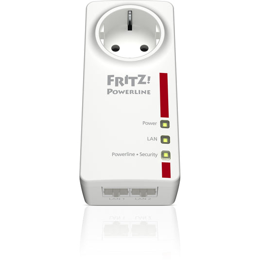 Fritz! powerline1220e international (wit)