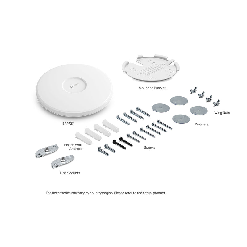 Afbeelding laden in galerijviewer, Tp-link omada eap723 be3600 wi-fi 7 access point (wit)
