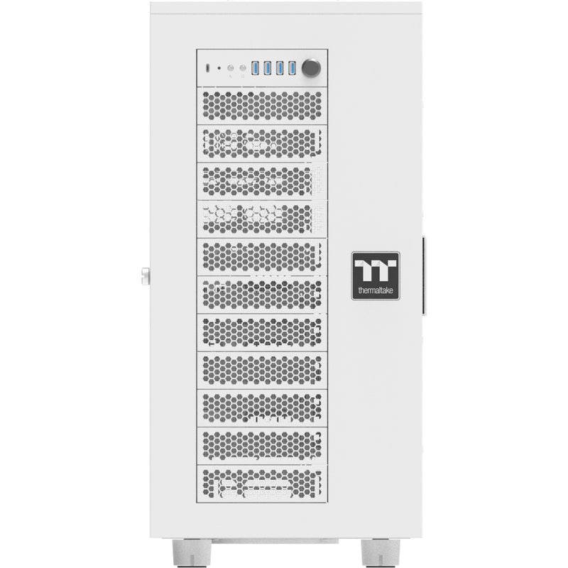 Afbeelding laden in galerijviewer, Thermaltake ax700 tg snow big tower behuizing (wit | 4x usb-a | 1x usb-c | tempered glass)
