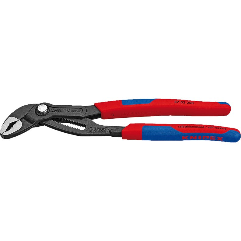 Afbeelding laden in galerijviewer, Knipex 87 02 250 waterpomptang cobra gepolijst 250mm

