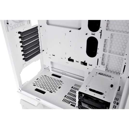 Thermaltake view 300 mx midi tower behuizing (wit | 2x usb-a | 1x usb-c | rgb | window)