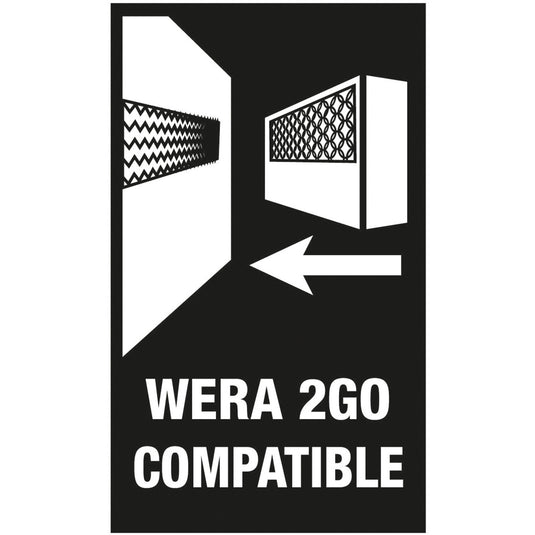 Wera bicycle set 3, 41‑delig gereedschapsset (zwart groen)