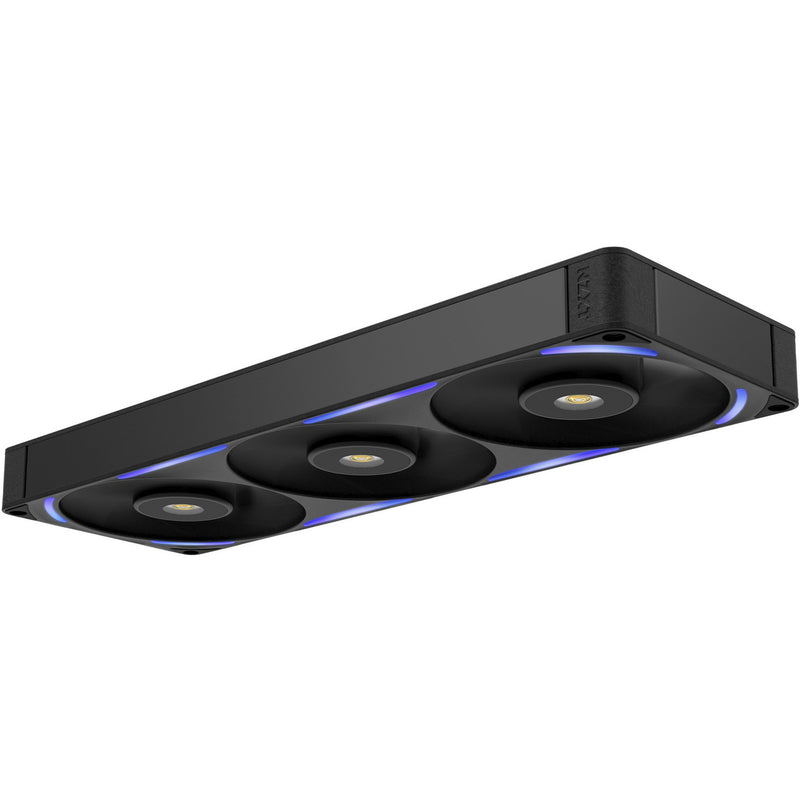 Afbeelding laden in galerijviewer, Nzxt f360x rgb case fans (zwart, 3 stuks, 360 x 120 x 30 mm, pwm)
