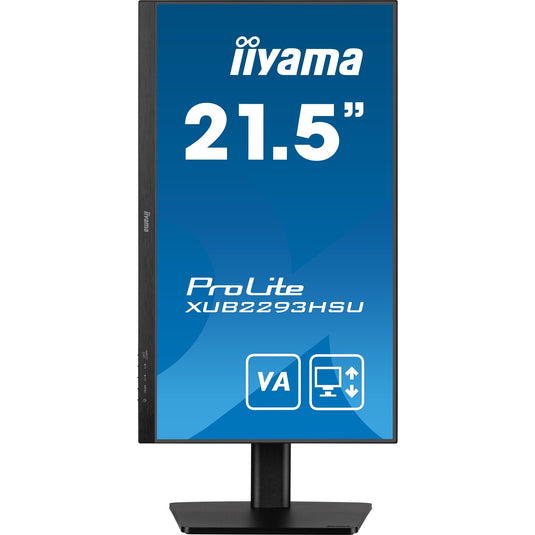 Iiyama prolite xub2293hsu-b7 21.5 monitor (zwart, hdmi, displayport, 2x usb-a, usb-b)