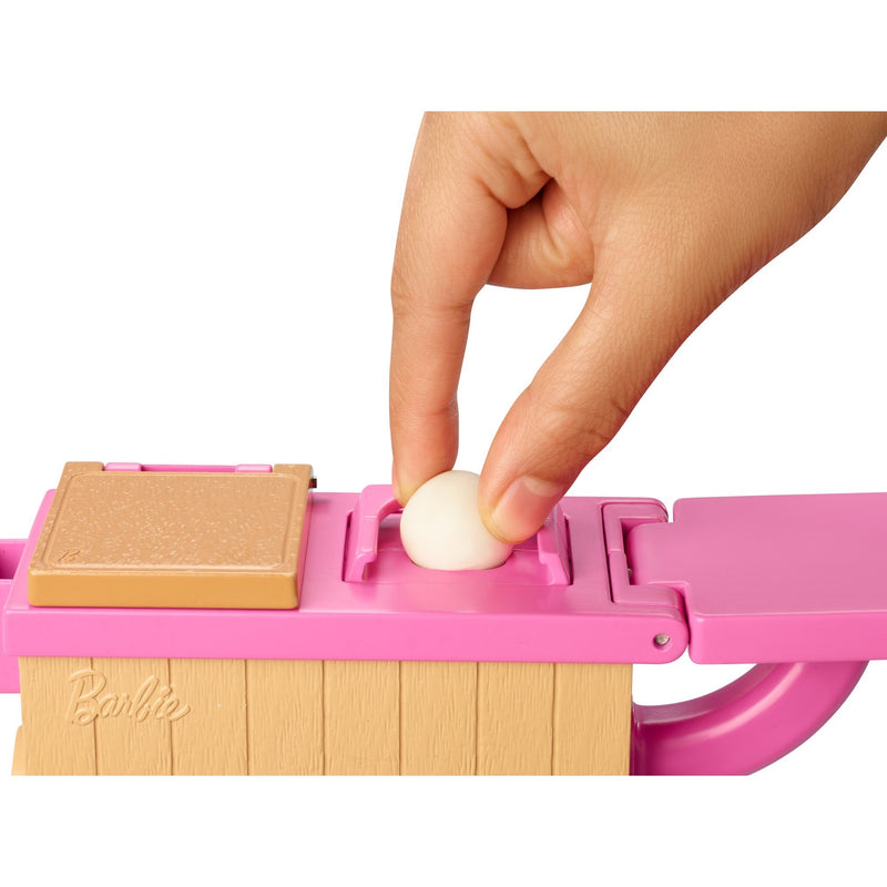 Afbeelding laden in galerijviewer, Barbie noodle bar speelset en pop
