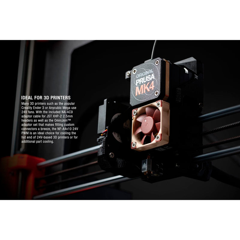 Afbeelding laden in galerijviewer, Noctua nf-a4x10 24v pwm case fan (bruin, 40 x 40 x 10 mm)
