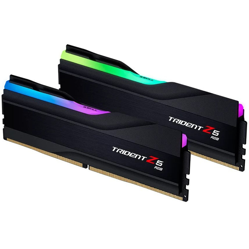 Afbeelding laden in galerijviewer, G.skill 32 gb ddr5-7600 (2x 16 gb) kit werkgeheugen (zwart, f5-7600j3646g16gx2-tz5rk, trident z5 rgb, xmp)
