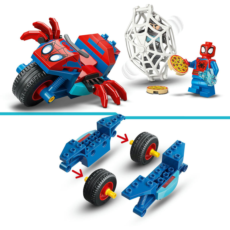 Afbeelding laden in galerijviewer, Lego marvel spidey on his motorcycle vs. rhino - 11206
