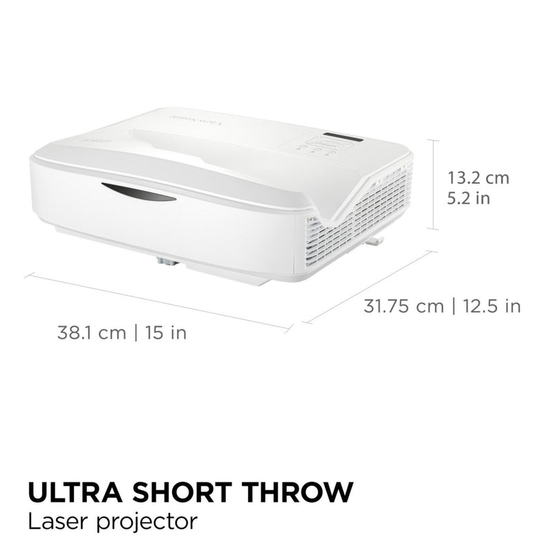 Afbeelding laden in galerijviewer, Viewsonic ls832wu wuxga ultra short throw laserprojector (wit, 5000 ansi lumen)
