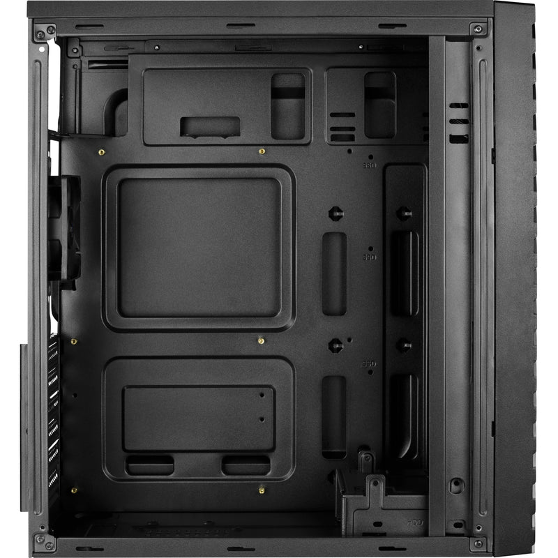 Afbeelding laden in galerijviewer, Aerocool streak midi tower behuizing (zwart | 3x usb-a | rgb | window)
