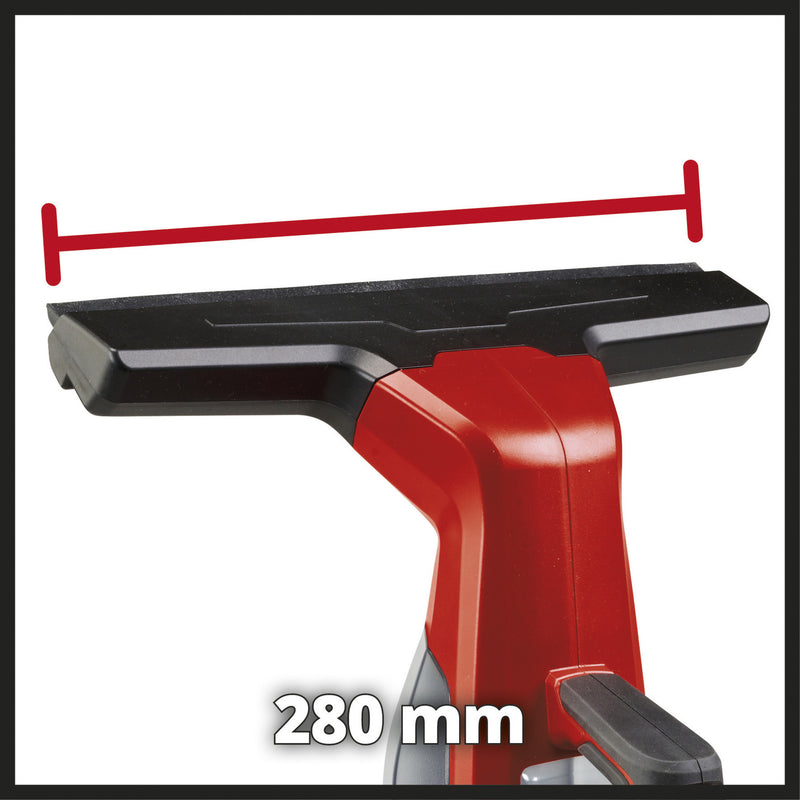 Afbeelding laden in galerijviewer, Einhell accu raamreiniger brillianto (rood, accu en lader niet inbegrepen)
