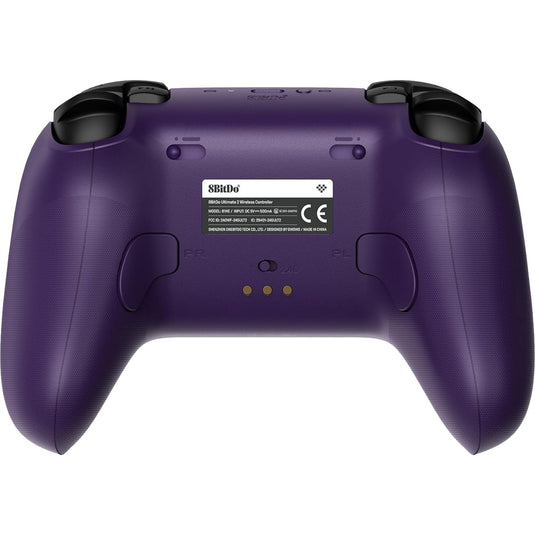8bitdo ultimate 2 wireless controller (donkerpaars, 2.4 ghz bluetooth, usb, pc)