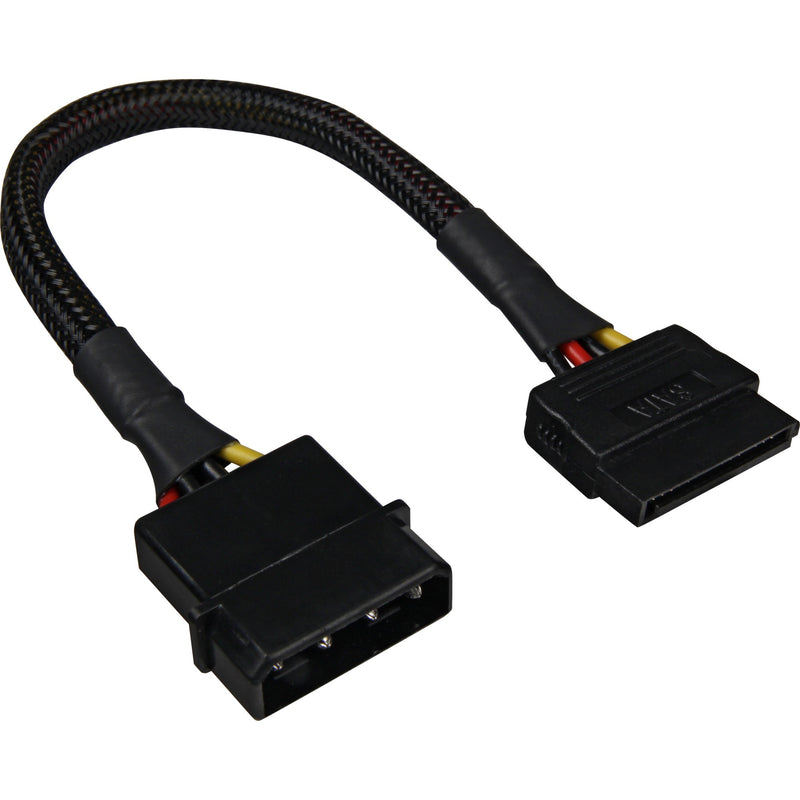 Afbeelding laden in galerijviewer, Sharkoon sata stroomadapter (zwart)
