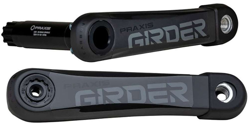 Afbeelding laden in galerijviewer, Praxis works girder carbon gen2 m30 mtb crank arms
