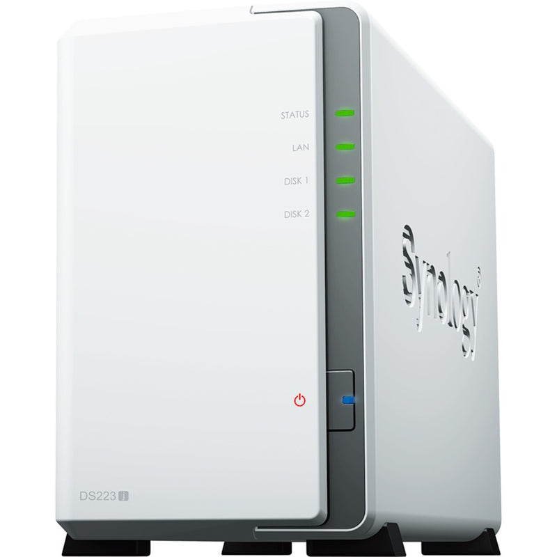Afbeelding laden in galerijviewer, Synology diskstation ds223j nas (wit, 2x usb 3.2 gen 1)
