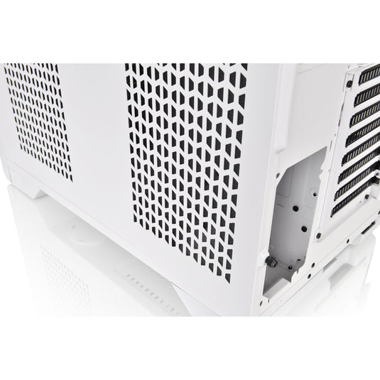 Thermaltake view 51 tg snow argb edition midi tower behuizing (wit | 4x usb-a | 1x usb-c | rgb | window)