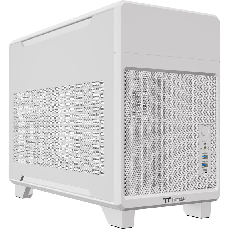Afbeelding laden in galerijviewer, Thermaltake tr100 snow mini tower behuizing (wit | 2x usb-a | 1x usb-c)
