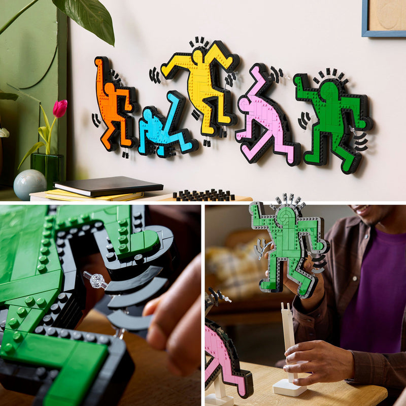 Afbeelding laden in galerijviewer, Lego ® art keith haring dansende figuren - 31216

